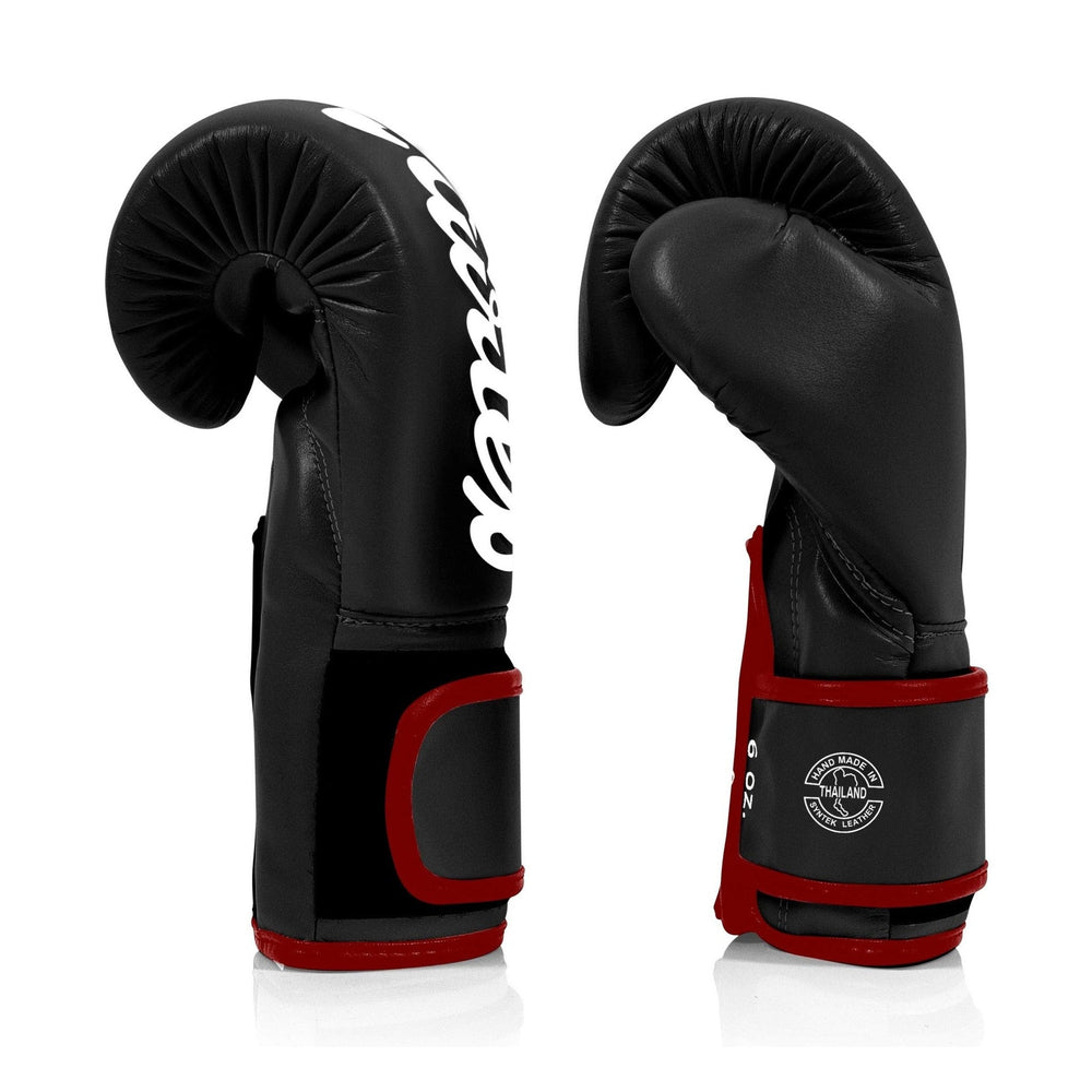 Fairtex BGV14 Black Muay Thai Boxing Glove - Fairtex Store