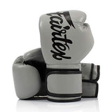 Fairtex BGV14 Grey Muay Thai Boxing Gloves - Fairtex Store