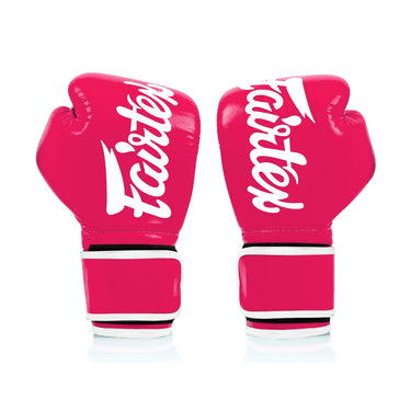 Fairtex BGV14 Pink/White Muay Thai Boxing Glove - Fairtex Store