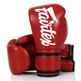 Fairtex BGV14 Red Muay Thai Boxing Gloves - Fairtex Store