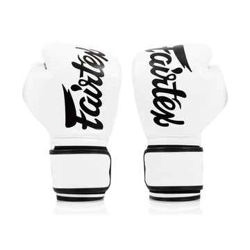 Fairtex BGV14 White Muay Thai Boxing Glove - Fairtex Store
