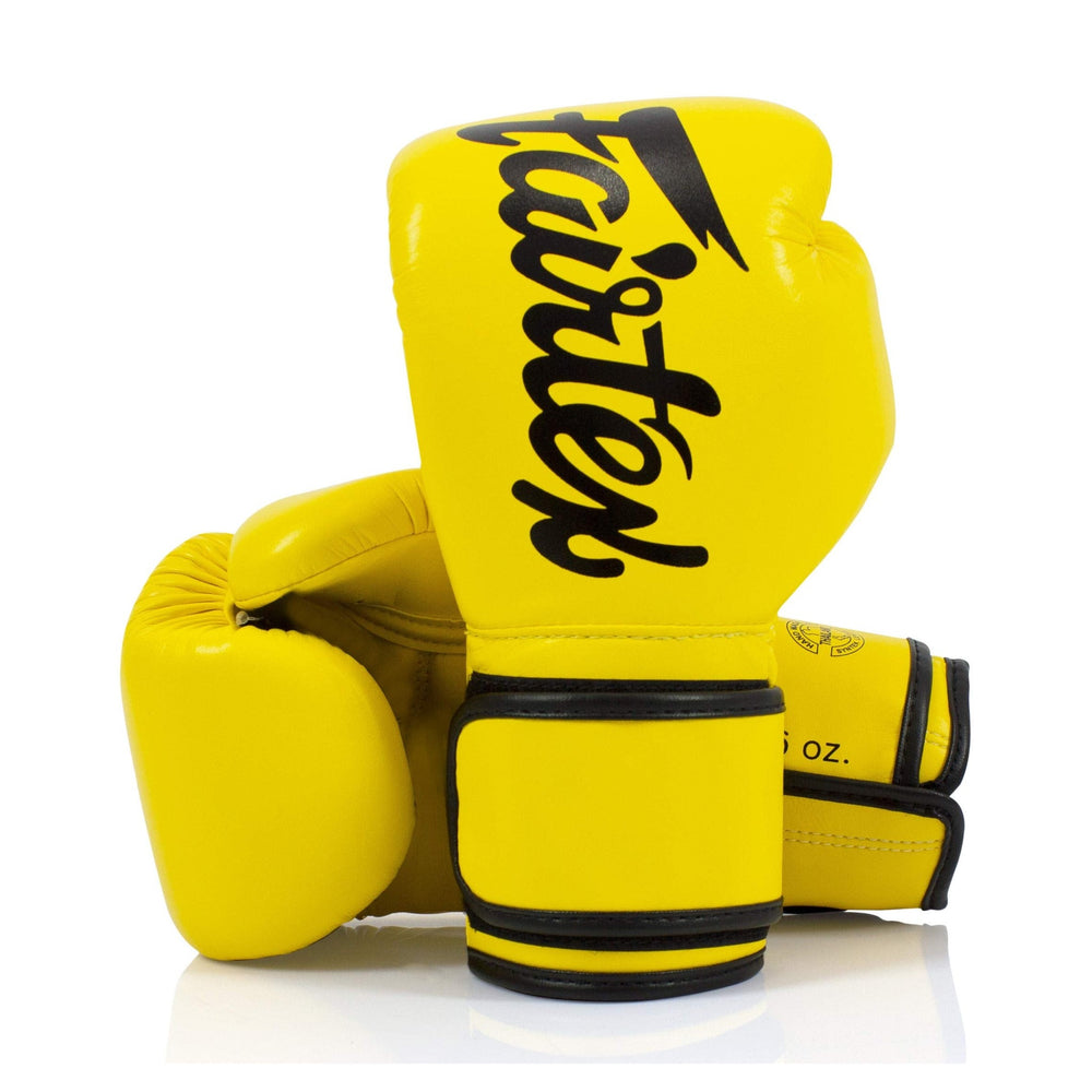 Fairtex BGV14 Yellow Muay Thai Boxing Glove - Fairtex Store