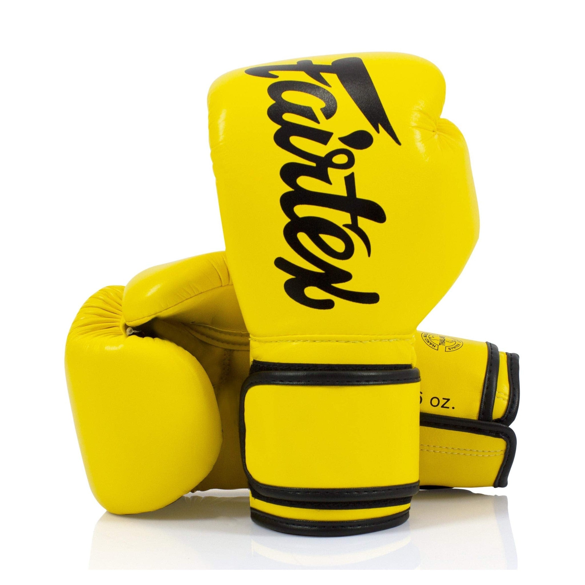 Fairtex BGV14 Yellow Muay Thai Boxing Glove - Fairtex Store