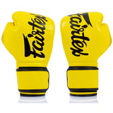 Fairtex BGV14 Yellow Muay Thai Boxing Glove - Fairtex Store
