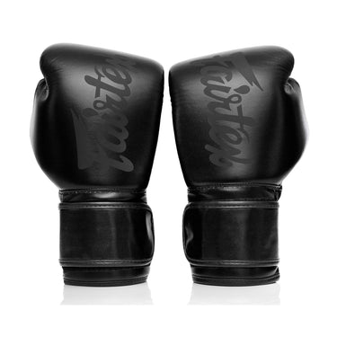 Fairtex BGV14 Black Muay Thai Boxing Glove - Fairtex Store