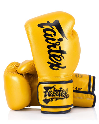Fairtex BGV18 Gold Muay Thai Boxing Glove - Fairtex Store