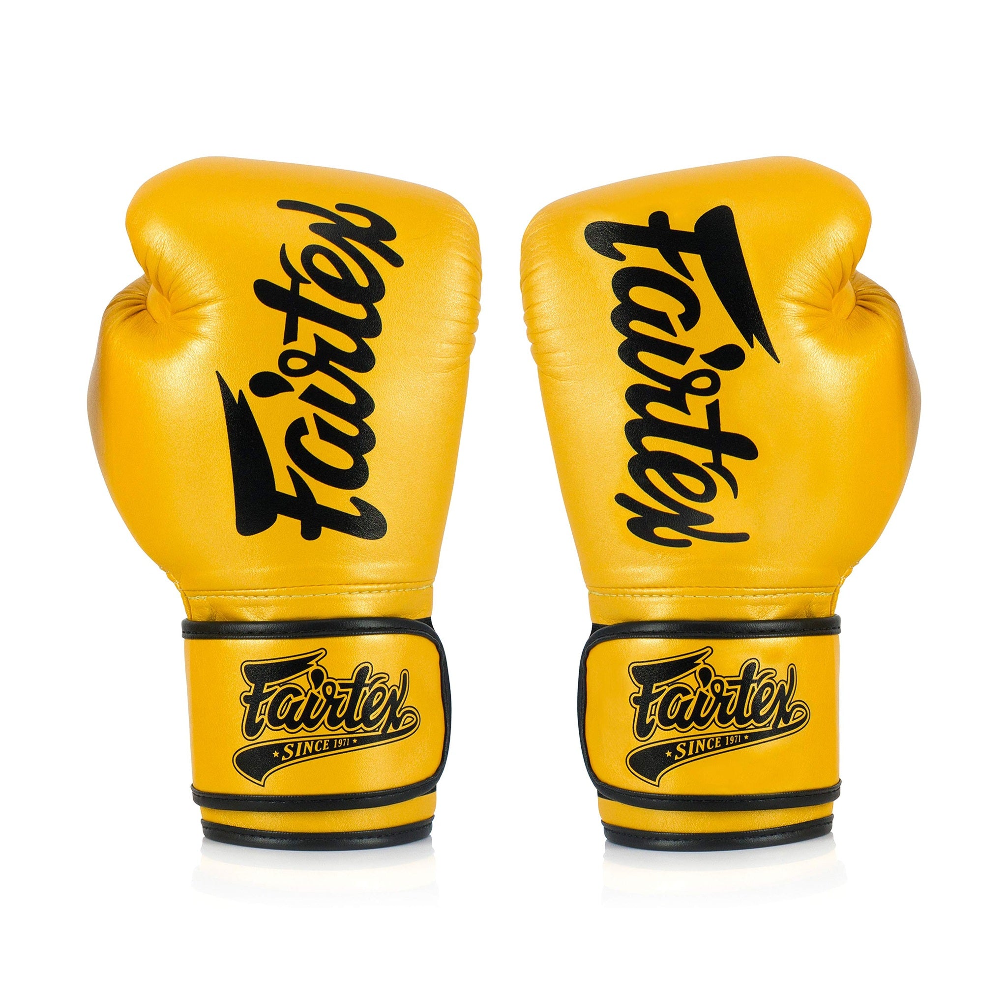 Fairtex BGV18 Gold Muay Thai Boxing Glove - Fairtex Store