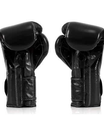 Fairtex BGV9 Black Muay Thai Boxing Glove - Fairtex Store