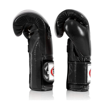 Fairtex BGV9 Black Muay Thai Boxing Glove - Fairtex Store