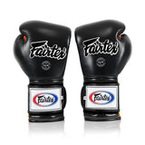 Fairtex BGV9 Black Orange Muay Thai Boxing Glove - Fairtex Store