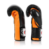 Fairtex BGV9 Black Orange Muay Thai Boxing Glove - Fairtex Store