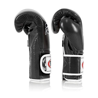 Fairtex BGV9 Black White Muay Thai Boxing Glove - Fairtex Store