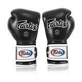 Fairtex BGV9 Black White Muay Thai Boxing Glove - Fairtex Store