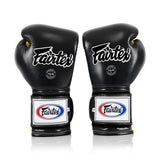 Fairtex BGV9 Black Yellow Muay Thai Boxing Glove - Fairtex Store