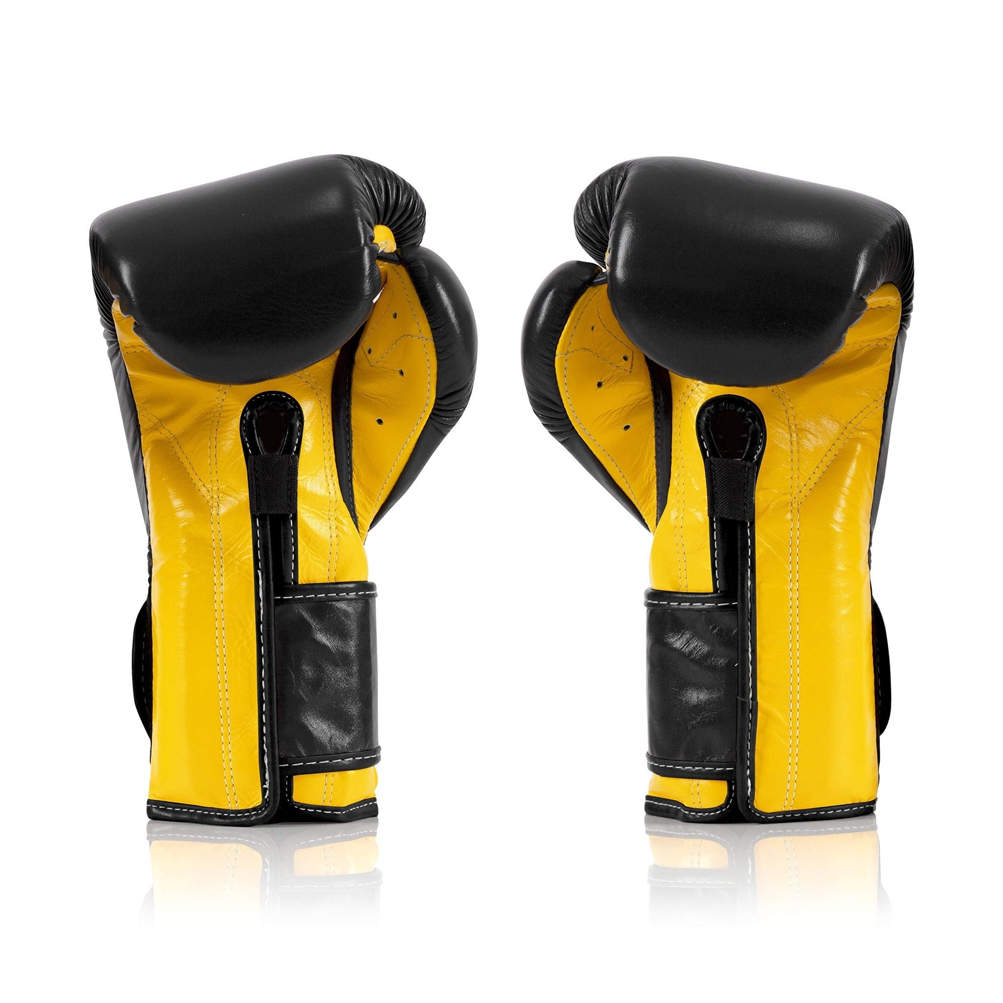 Fairtex BGV9 Black Yellow Muay Thai Boxing Glove - Fairtex Store