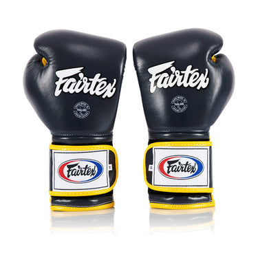 Fairtex BGV9 Blue Yellow Muay Thai Boxing Glove - Fairtex Store