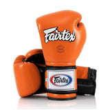 Fairtex BGV9 Orange Black Muay Thai Boxing Glove - Fairtex Store