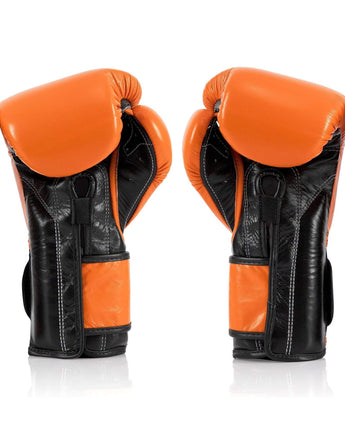 Fairtex BGV9 Orange Black Muay Thai Boxing Glove - Fairtex Store