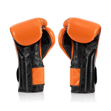 Fairtex BGV9 Orange Black Muay Thai Boxing Glove - Fairtex Store