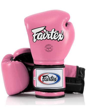 Fairtex BGV9 Pink Black Muay Thai Boxing Glove - Fairtex Store