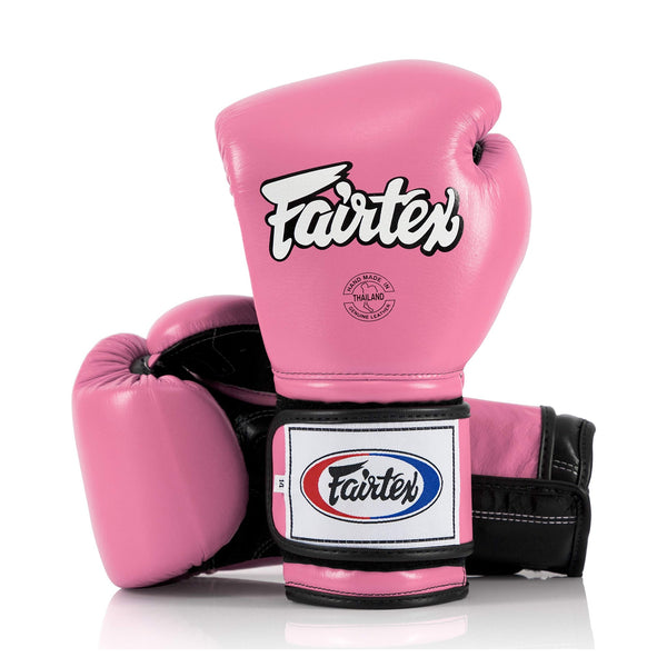 Fairtex BGV9 Mexican Style Pink Black Muay Thai Boxing Glove - Heavy H