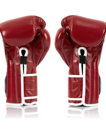 Fairtex BGV9 Red White Muay Thai Boxing Glove - Fairtex Store