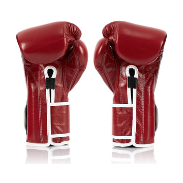 Fairtex BGV9 Red White Muay Thai Boxing Glove - Fairtex Store
