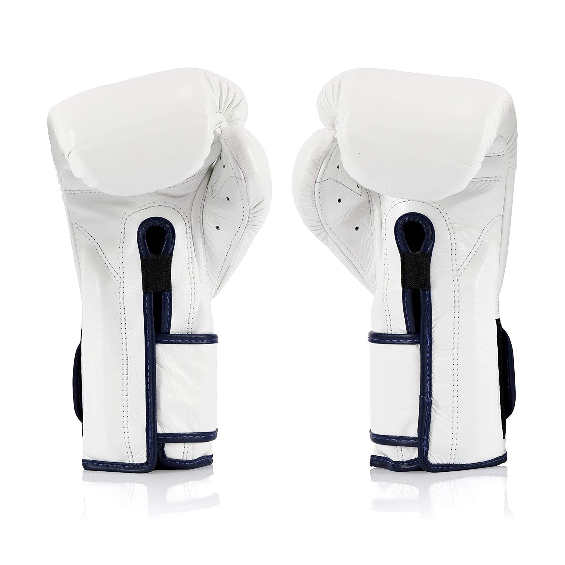Fairtex BGV9 White Blue Muay Thai Boxing Glove - Fairtex Store