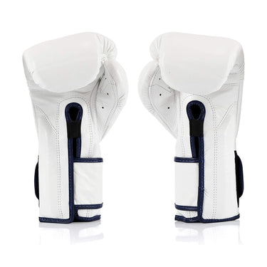 Fairtex BGV9 White Blue Muay Thai Boxing Glove - Fairtex Store