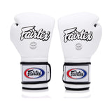 Fairtex BGV9 White Blue Palm Muay Thai Boxing Glove - Fairtex Store