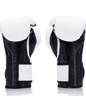 Fairtex BGV9 White Blue Palm Muay Thai Boxing Glove - Fairtex Store