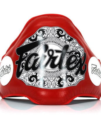 Fairtex BPV2 Light-Weight Belly Pad Muay Thai Trainers Protective Guard for Boxing, MMA, Muay Thai Training - Fairtex Store