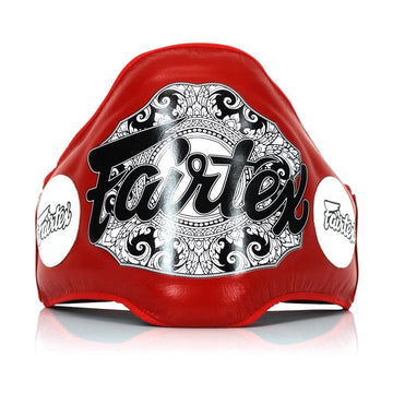 Fairtex BPV2 Light-Weight Belly Pad Muay Thai Trainers Protective Guard for Boxing, MMA, Muay Thai Training - Fairtex Store
