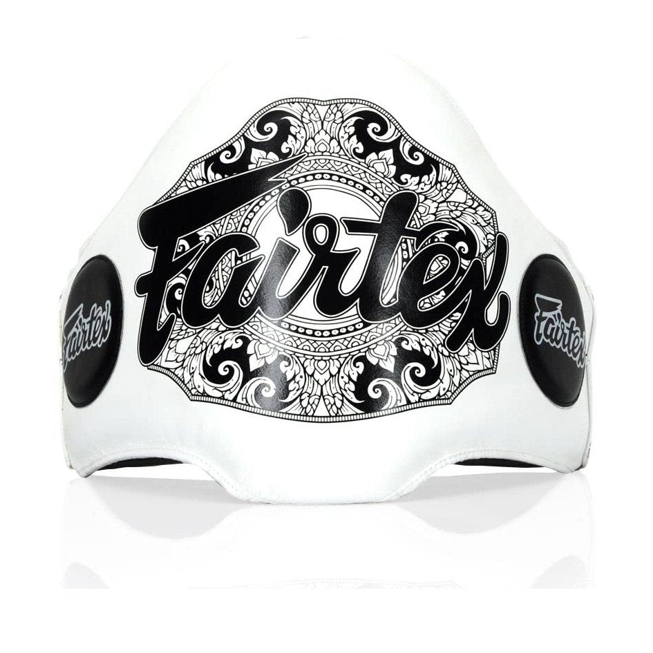 Fairtex BPV2 Light-Weight Belly Pad Muay Thai Trainers Protective Guard for Boxing, MMA, Muay Thai Training - Fairtex Store