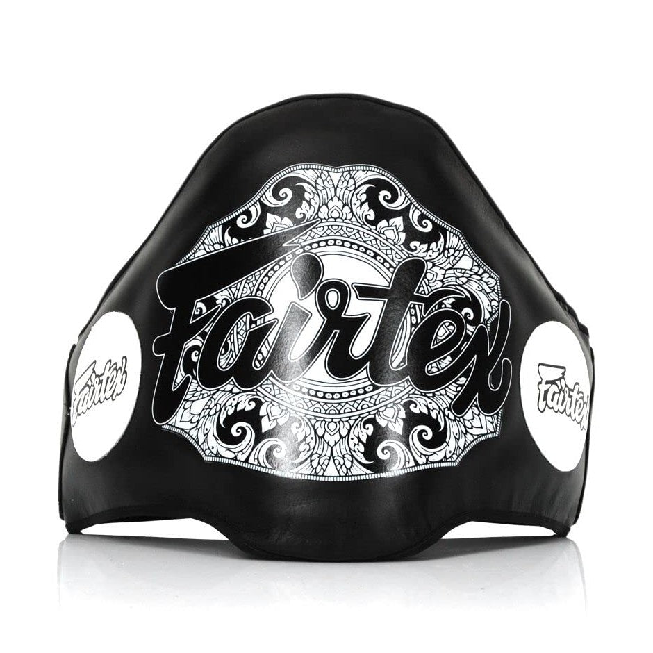 Fairtex BPV2 Light-Weight Belly Pad Muay Thai Trainers Protective Guard for Boxing, MMA, Muay Thai Training - Fairtex Store