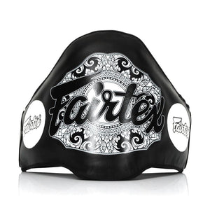 Fairtex BPV2 Light-Weight Belly Pad Muay Thai Trainers Protective Guard for Boxing, MMA, Muay Thai Training - Fairtex Store