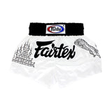 Fairtex Superstitious White Muay Thai Boxing Short - Fairtex Store