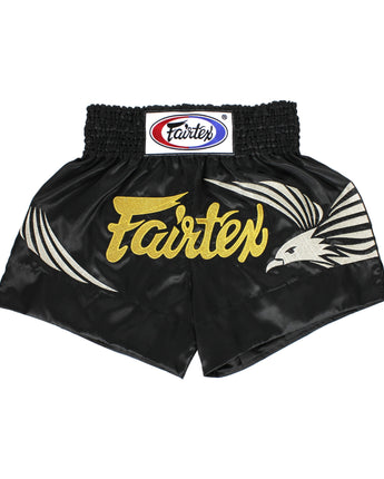 Fairtex Eagle Black Muay Thai Boxing Short - Fairtex Store