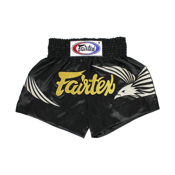 Fairtex Eagle Black Muay Thai Boxing Short - Fairtex Store