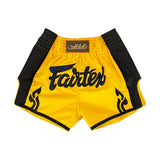 Fairtex Yellow Slim Cut Muay Thai Boxing Short - Fairtex Store