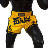 Fairtex Yellow Slim Cut Muay Thai Boxing Short - Fairtex Store
