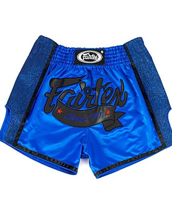 Fairtex Blue Slim Cut Muay Thai Boxing Short - Fairtex Store