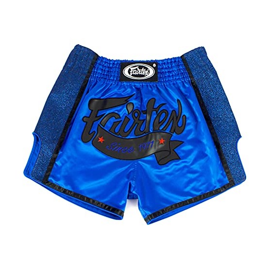 Fairtex Blue Slim Cut Muay Thai Boxing Short - Fairtex Store