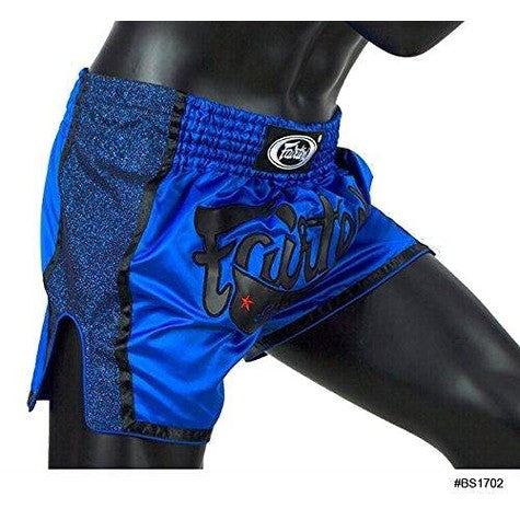 Fairtex Blue Slim Cut Muay Thai Boxing Short - Fairtex Store