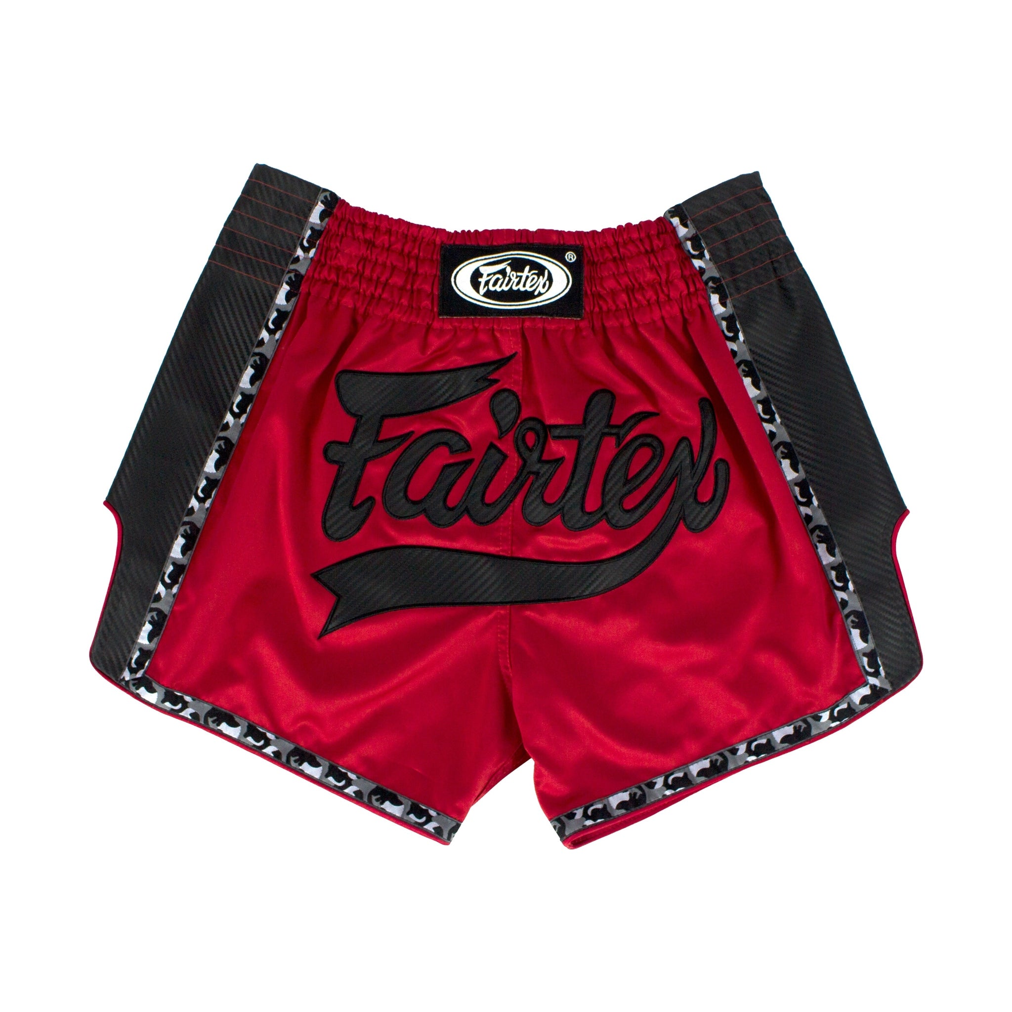 Fairtex Red Slim Cut Muay Thai Boxing Short - Fairtex Store