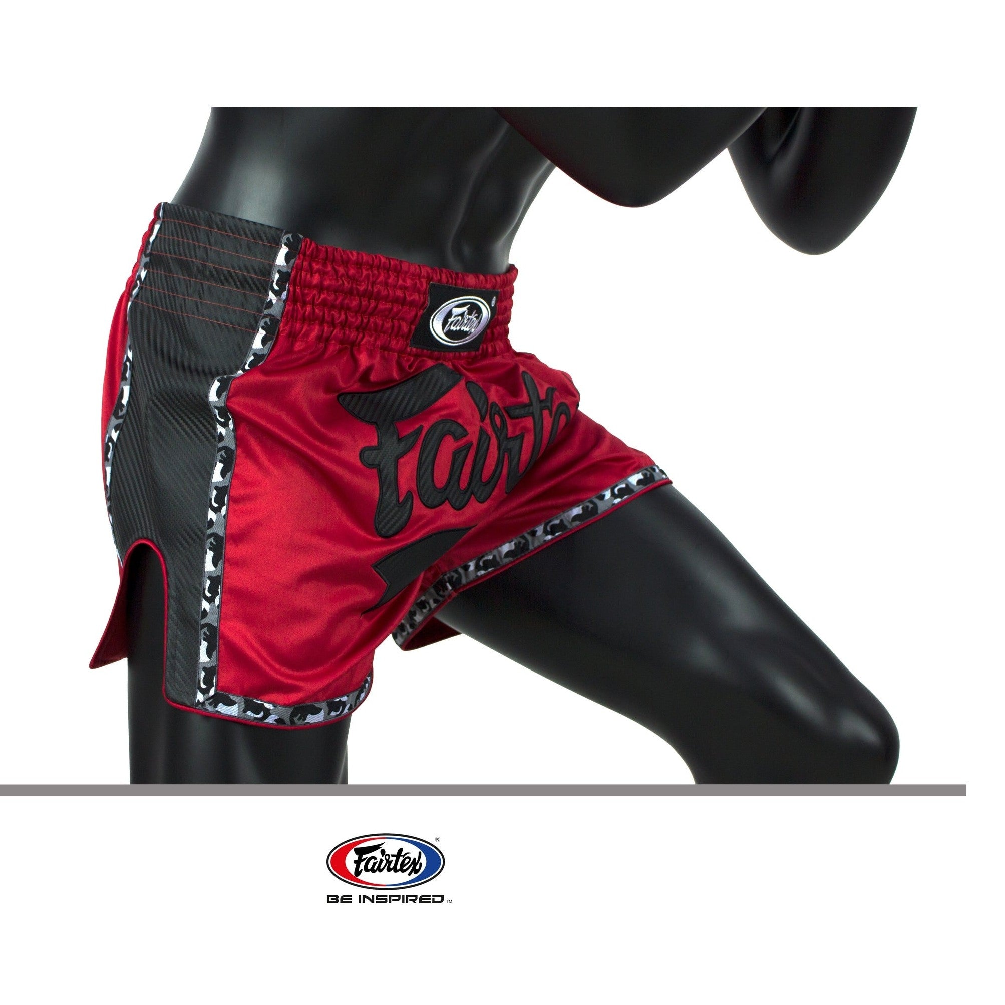 Fairtex Red Slim Cut Muay Thai Boxing Short - Fairtex Store