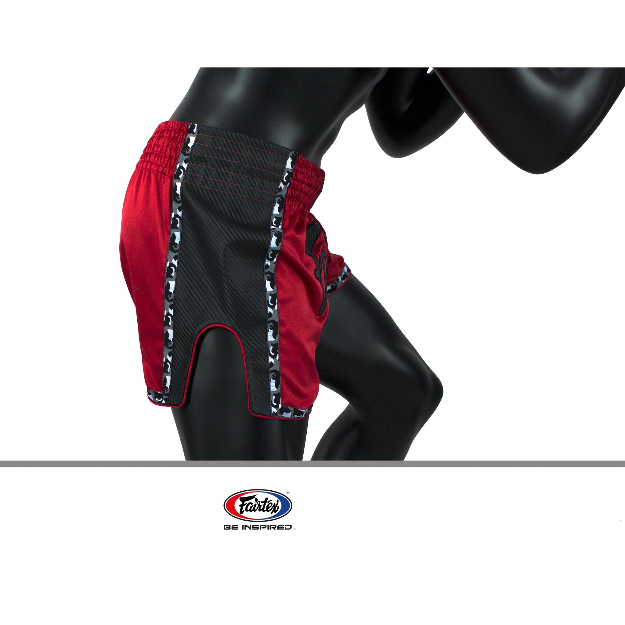 Fairtex Red Slim Cut Muay Thai Boxing Short - Fairtex Store