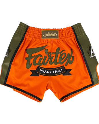 Fairtex Orange Slim Cut Muay Thai Boxing Short - Fairtex Store