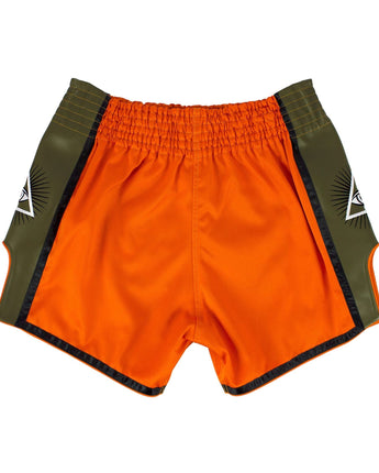 Fairtex Orange Slim Cut Muay Thai Boxing Short - Fairtex Store