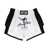 Fairtex White Slim Cut Muay Thai Boxing Short - Fairtex Store